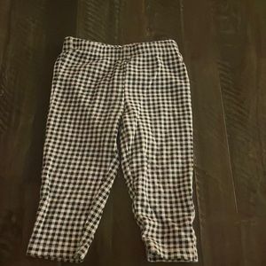 Checkered leggings
